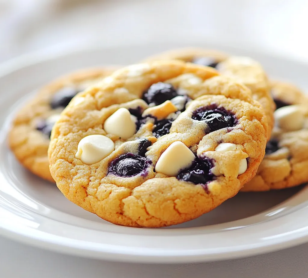 The joy of baking is universal, especially when it comes to creating delicious treats that capture the essence of comfort food. Bakery-style blueberry white chocolate chip cookies blend nostalgic flavors with a modern twist, making them the perfect indulgence for any occasion. This recipe promises a delightful experience with soft, chewy cookies filled with bursts of fresh blueberries and rich white chocolate chips. The subtle sweetness, complemented by the fruity essence of blueberries and the creamy texture of the chocolate, creates a harmony in every bite. Whether you’re hosting a gathering, baking for a loved one, or simply treating yourself, these cookies will surely bring a smile to your face.