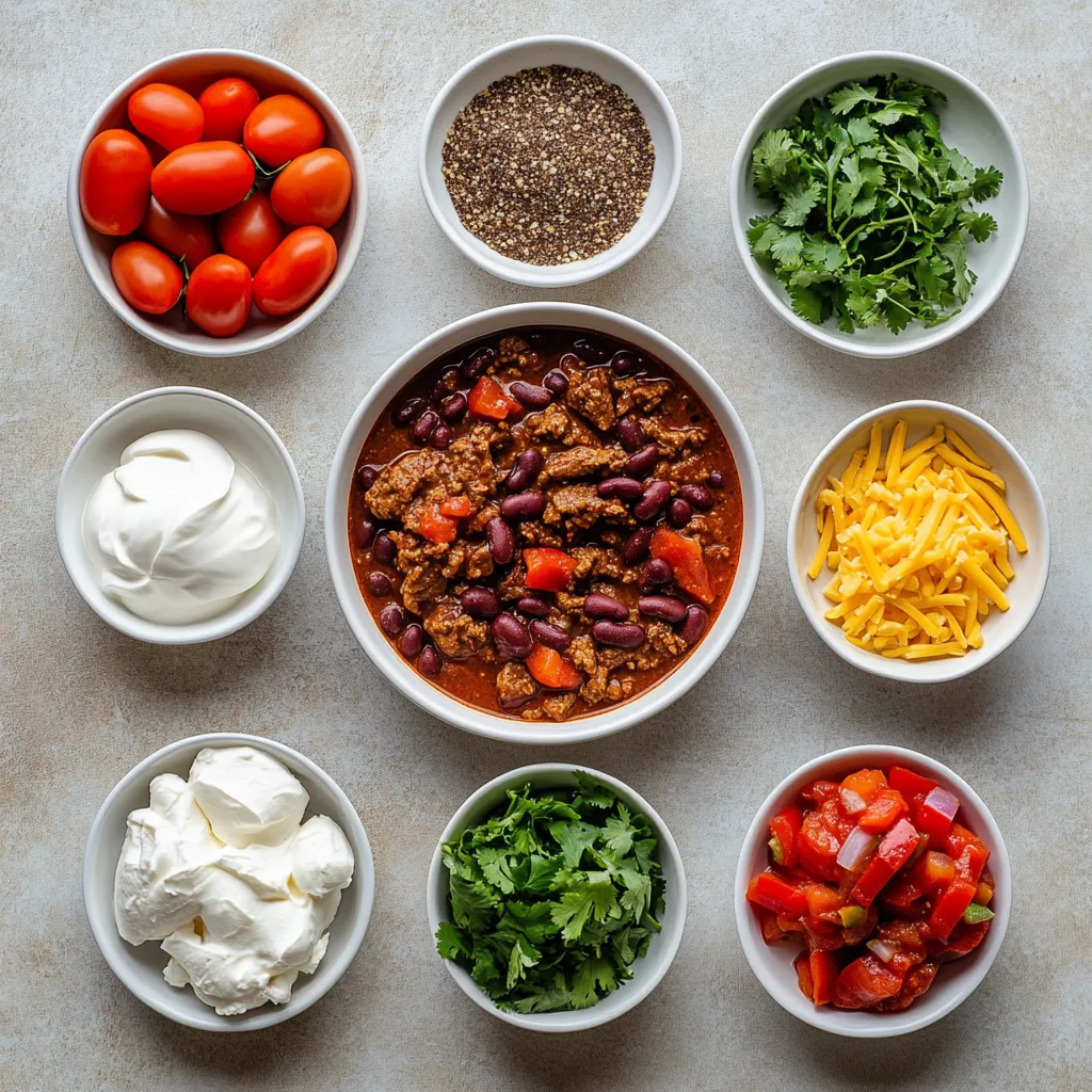 Hearty venison chili is a warming dish that combines rich, meaty flavors with a blend of vibrant vegetables and beans. This robust chili is perfect for those chilly evenings when you want something filling and comforting. The use of ground venison not only adds a unique flavor profile but also provides a leaner protein option compared to traditional ground beef. The blend of spices enhances the savory notes, creating a dish that is both satisfying and bursting with flavor.