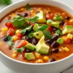 Spicy Poblano Pepper Soup is a vibrant and hearty dish that captures the essence of bold flavors and wholesome ingredients. The roasted poblano peppers impart a distinctive smokiness, which beautifully complements the sweetness of corn and the earthiness of black beans. This vegetarian soup not only brings warmth to your table but also packs a punch of flavor that pleases both spice lovers and those seeking comfort food.