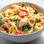 The delightful aromas of slow-cooked chicken and cheesy tortellini create a heartwarming dish perfect for any occasion. This CrockPot Chicken Tortellini Delight is an effortless meal that combines savory chicken, creamy sauce, and tender pasta, resulting in a comforting and satisfying dinner. Imagine coming home after a long day to the rich scents of garlic, herbs, and tender chicken wafting through your kitchen; that's the magic of using a CrockPot. Not only does it simplify the cooking process, but it also allows flavors to meld beautifully over the hours of gentle cooking.