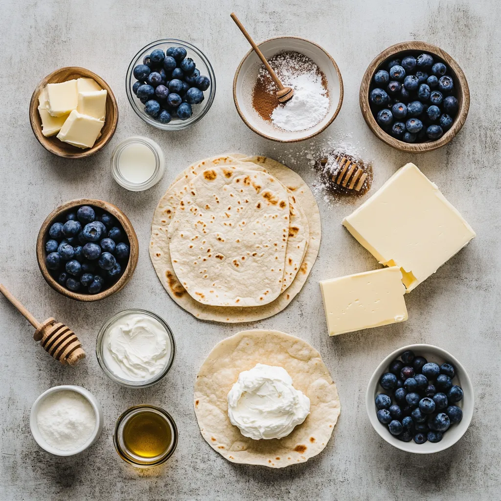 The Blueberry Breakfast Quesadilla Delight is a unique and delicious twist on traditional breakfast options. Imagine biting into a warm, crispy tortilla filled with a creamy mixture of cream cheese, Greek yogurt, and fresh blueberries, all enhanced with the sweet notes of honey and a hint of cinnamon. This dish perfectly balances sweetness and creaminess, making it a delightful start to any day.