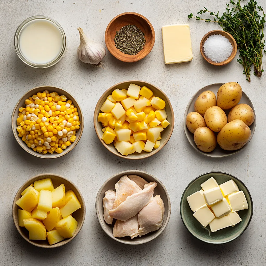 Chowder is a beloved dish characterized by its creamy texture and hearty ingredients, making it the epitome of comfort food. It's often enjoyed during chilly evenings or when seeking a warm, satisfying meal. The combination of ingredients creates a dish that is not only filling but also has a variety of flavors and textures that appeal to many palates. One particularly delightful variation of this classic dish is the creamy chicken corn chowder, which combines tender chicken, sweet corn, and rich cream for a mouthwatering experience.