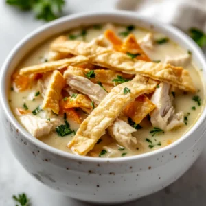 Understanding the warmth and comfort that a good soup brings, especially during chilly days, cozy Chicken Pot Pie Soup emerges as a perfect solution. This dish encapsulates the essence of hearty meals, blending savory chicken with vegetables in a creamy broth, all topped off with crispy pie crust or puff pastry strips for that signature touch. It presents a delightful way to enjoy the classic flavors of chicken pot pie in a new, inviting format.