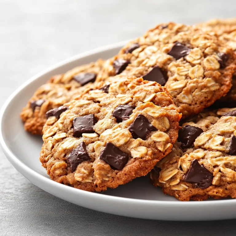 The classic oatmeal chocolate chip cookie has always held a special place in the hearts of cookie lovers, offering a delightful fusion of wholesome oats and rich, melted chocolate. This Decadent Oatmeal Chocolate Chip Cookies recipe elevates this beloved treat into a deeply satisfying experience that’s perfect for any occasion. Whether you're baking up a batch for an afternoon snack, a family gathering, or simply to enjoy at home, these cookies will certainly become a favorite.