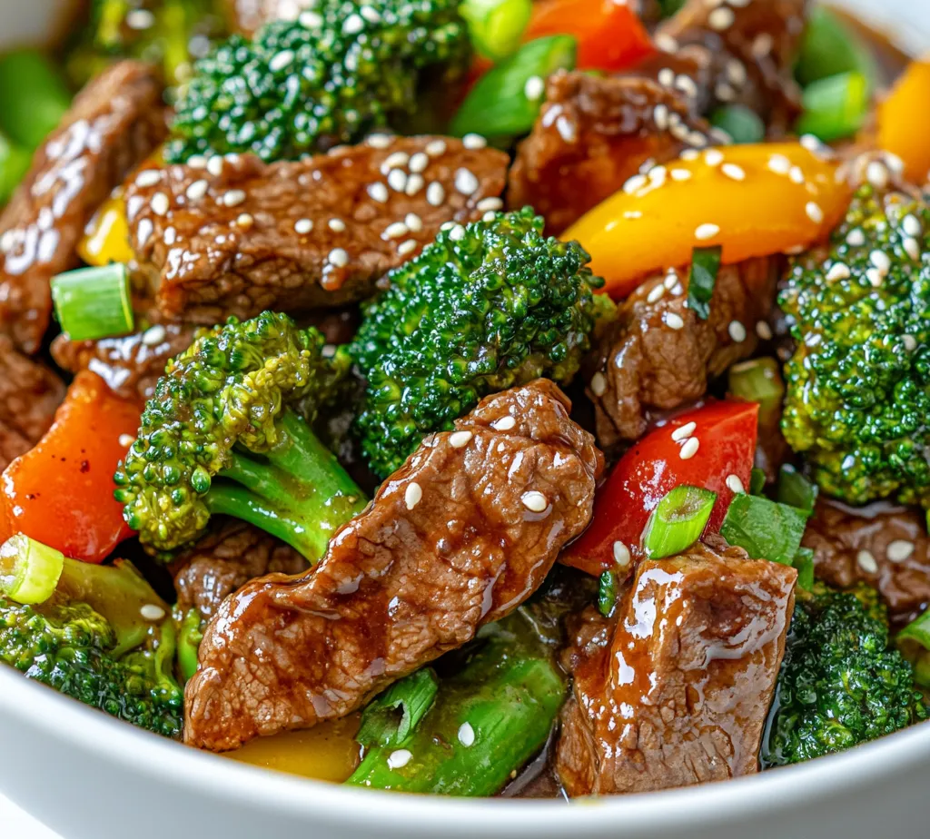 Exploring the delightful world of quick and flavorful meals, One-Pan Chinese Beef and Broccoli Sensation stands out as a must-try recipe for busy weeknights. This dish marries tender flank steak with crunchy fresh vegetables, all enveloped in a savory sauce that’s both satisfying and nutritious. With a cooking time of just 30 minutes, it brings the essence of Asian cuisine right to your kitchen, allowing you to enjoy a restaurant-quality meal without the wait.