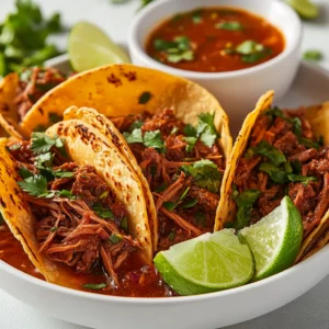 Birria tacos are a flavorful and rich culinary delight that has captured the hearts and appetites of many across the globe. Originating from the Mexican state of Jalisco, these tacos are traditionally made with tender, marinated meat—often goat or beef—which is slow-cooked for hours until it reaches the perfect level of tenderness. The introduction of birria into contemporary cuisine has led to a vibrant resurgence, especially within taco shops and street food markets, where they are often served with a side of broth for dipping.