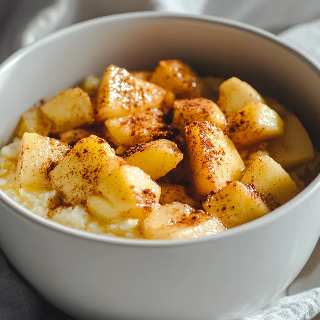 The Apple Cinnamon Cottage Cheese Bake Delight is a delicious and nutritious dish that perfectly blends flavors and textures. This delightful bake combines creamy cottage cheese with rolled oats and fresh apples, imparting a wonderful heartiness ideal for breakfast or a cozy brunch. It's packed with protein, fiber, and essential nutrients, making it not only satisfying but also a guilt-free indulgence. With the warm essence of cinnamon, this dish brings a comforting touch to your morning routine.