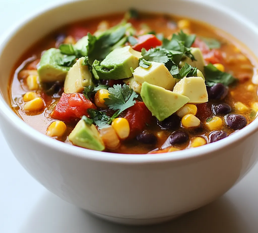 Spicy Poblano Pepper Soup is a vibrant and hearty dish that captures the essence of bold flavors and wholesome ingredients. The roasted poblano peppers impart a distinctive smokiness, which beautifully complements the sweetness of corn and the earthiness of black beans. This vegetarian soup not only brings warmth to your table but also packs a punch of flavor that pleases both spice lovers and those seeking comfort food.