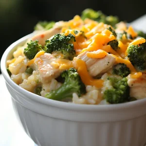 Creamy Cheesy Chicken and Broccoli Rice Delight is a comforting and wholesome dish that epitomizes home-cooked goodness. This recipe masterfully combines tender chicken, vibrant broccoli, and fluffy rice in a luscious cheesy sauce, making it the perfect meal for family dinners or cozy evenings at home. It's not just about the taste, but also the aroma that fills your kitchen, promising a satisfying and hearty meal that everyone will love.