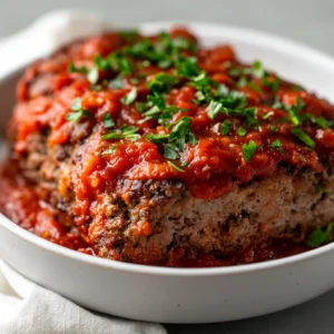 The Sicilian Meatloaf Extravaganza combines traditional meatloaf techniques with vibrant Mediterranean flavors. This dish is not just a meal; it's an experience that celebrates the rich culinary heritage of Sicily. With a mix of ground meats, fresh herbs, and a delightful marinara topping, this recipe elevates a classic comfort food into a feast for the senses. Imagine biting into a succulent slice, the crunch of olives mingling with the warmth of sun-dried tomatoes, all beautifully enveloped in savory ground beef and pork. This hearty dish is perfect for family gatherings, casual weeknight dinners, or special occasions when you want to impress your guests with something truly extraordinary.