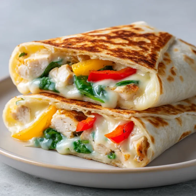 Cheesy Garlic Chicken Wraps have rapidly gained popularity as a delicious, satisfying dish that seamlessly combines savory flavors with a delightful crunch. The joy of biting into a warm, cheesy wrap filled with tender chicken is hard to beat, making this recipe a favorite among families and food lovers. What sets these wraps apart is the infusion of garlic, which enhances the overall flavor profile, while the creaminess of cheese melds perfectly with the freshness of vegetables.