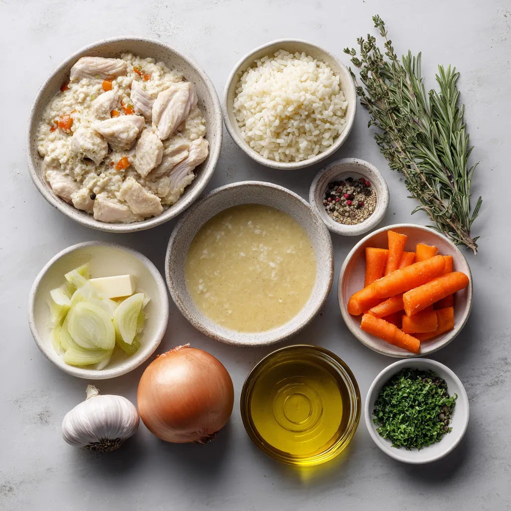 Creamy chicken and rice stew is the epitome of comfort food, combining tender chicken thighs, hearty vegetables, and creamy rice into one rich, satisfying dish. This wholesome stew offers a delicious medley of flavors and textures that warm the soul, making it an ideal choice for family dinners or any cozy evening. The beauty of this recipe lies not only in its delightful taste but also in its simplicity and ease of preparation, allowing even novice cooks to whip up a delightful meal with minimal fuss.