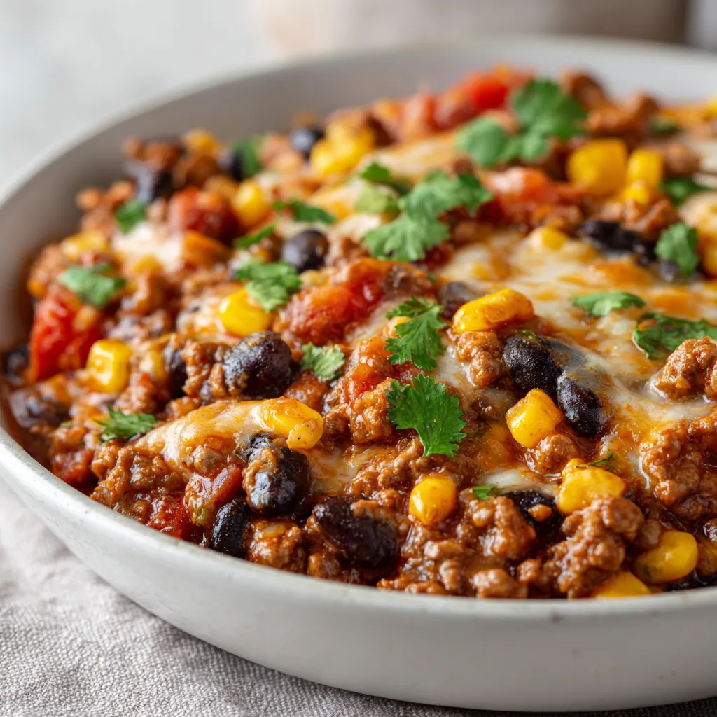 The Mexican Beef Fiesta Bowl is a heartwarming dish that brings together the vibrant flavors of Mexican cuisine in a single bowl. This recipe features a delightful medley of ground beef, beans, and colorful vegetables, mingled with a variety of spices that burst with flavor. Known for its quick preparation and comforting nature, this dish can easily become a staple in your household. Perfect for family gatherings, casual weeknight dinners, or even as a hearty meal for game days, the Mexican Beef Fiesta Bowl is brimming with deliciousness that everyone will love.