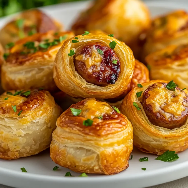 The Andouille Sausage Appetizer Bites with Cranberry Cheddar Delight are a sophisticated yet simple culinary creation, marrying the robust flavors of Andouille sausage with the creamy, tangy notes of cheddar and cranberries. Every bite offers a delightful balance of savory and sweet, making this dish a perfect candidate for your next gathering or celebration. Whether you're hosting a holiday party, enjoying a game day snack, or simply wanting to impress family and friends with an easy-to-make treat, these appetizer bites bring a touch of elegance without requiring extensive cooking skills.