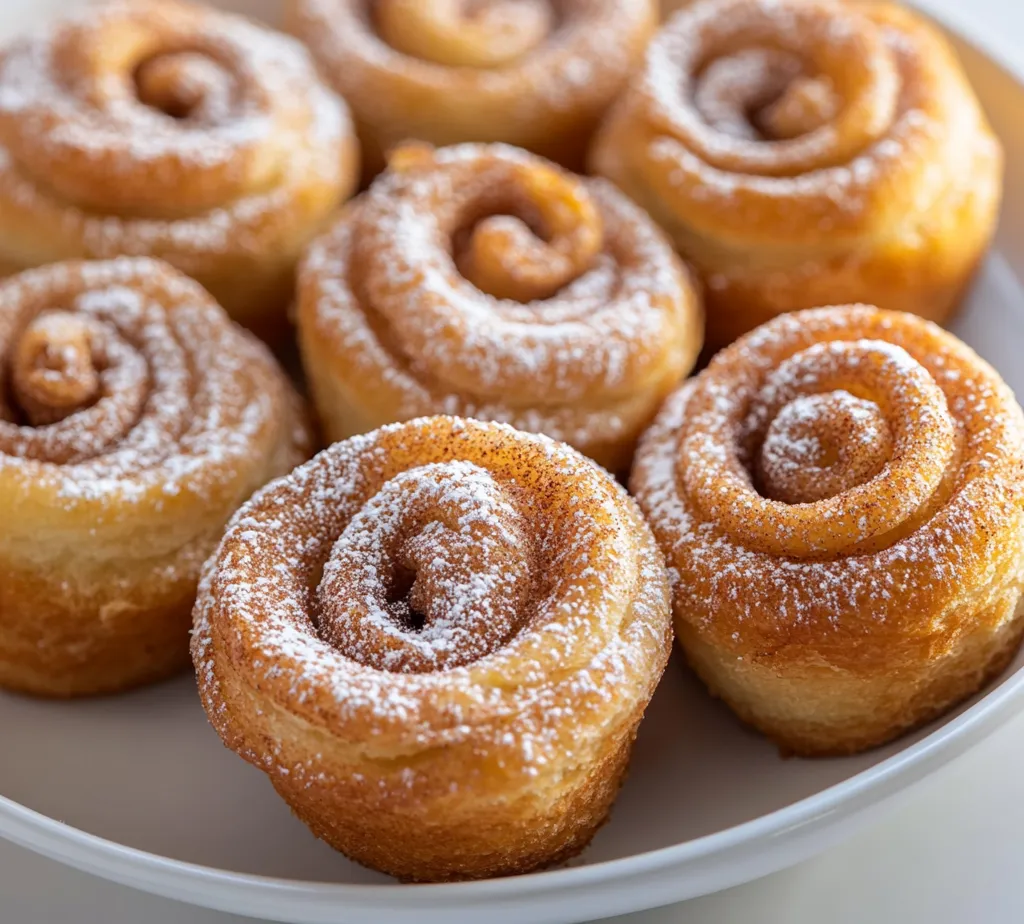 Explore the world of delectable cinnamon sugar cruffins—a delightful pastry that combines the flaky layers of a croissant with the warm, sweet flavors of cinnamon sugar. These cruffins are a perfect balance of airy croissant texture and indulgent cinnamon-sugar goodness that will have you reaching for just one more. Whether you're looking to impress guests at a weekend brunch or simply treat yourself during an afternoon coffee break, these cruffins are easy to make and guarantee smiles all around.