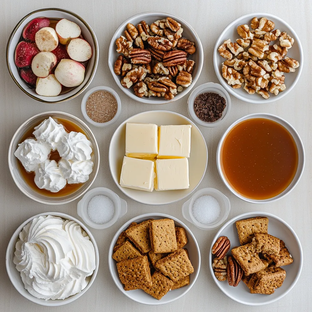 Caramel apple dessert cups are a delightful treat that combine the tartness of fresh apples with the rich sweetness of caramel. This dessert offers a wonderful balance of flavors and textures, making it a perfect option for any occasion. The creamy caramel complements the crispness of the apples, while the crunchy graham cracker base adds an irresistible contrast that keeps every bite exciting.