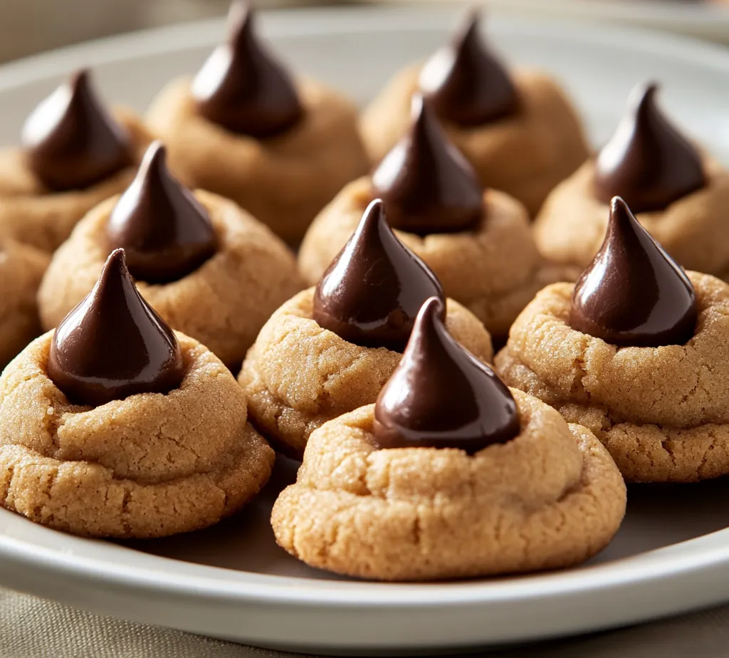 The richness of peanut butter blends perfectly with the sweetness of sugar, resulting in a delightful cookie that is loved by many. Classic Peanut Butter Blossoms stand out not only for their iconic Hershey's kiss on top but also for their moist texture and heavenly flavor. The harmony between creamy peanut butter and the crunch of sugar encapsulates comfort in every bite. These cookies are emblematic of both nostalgia and indulgence, often bringing back cherished memories from childhood.