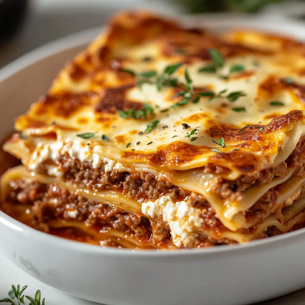 Lasagna is a classic Italian dish beloved for its rich layers of flavor and comforting characteristics that make it a staple in many households. The key to a great lasagna lies not only in its ingredients but also in the love and care that goes into assembling each layer. This Cheesy Homemade Baked Italian Lasagna with Ricotta offers a delicious combination of ground beef or Italian sausage, savory herbs, creamy ricotta, and melted mozzarella, all nestled between tender lasagna noodles. It’s perfect for family gatherings, festive occasions, or simply as a weekend project to enjoy with loved ones.
