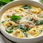 A comforting bowl of soup always manages to warm both the heart and stomach, and Creamy Sausage Tortellini Soup exemplifies this notion perfectly. This recipe combines rich flavors and satisfying textures, creating an ideal dish that is both indulgent and cozy. The harmonious blend of hearty Italian sausage, creamy broth, and tender cheese tortellini is not just delicious but quick to prepare, making it suitable for even the busiest of weekdays.