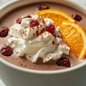 Citrus Cranberry Delight Hot Cocoa is an enchanting blend that perfectly harmonizes the richness of chocolate with the refreshing zest of citrus and the tartness of cranberries. This decadent beverage transforms the classic hot cocoa experience into something truly special, making it a must-try for anyone looking to elevate their winter warm-ups. The unique addition of cranberry juice and freshly grated orange zest adds surprising depth of flavor that tantalizes the taste buds and brings comfort with every sip.