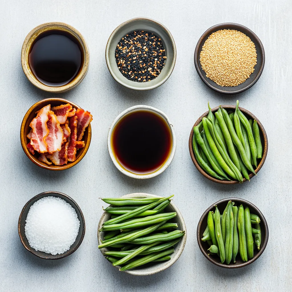 Bacon-wrapped green bean bundles are a delectable dish that blends crispiness and freshness into every bite. This delightful appetizer or side dish highlights the savory flavor of bacon contrasted perfectly against vibrant, tender green beans. With their charming appearance and tantalizing taste, these bundles are sure to steal the spotlight at any gathering, from festive holiday parties to cozy family dinners.