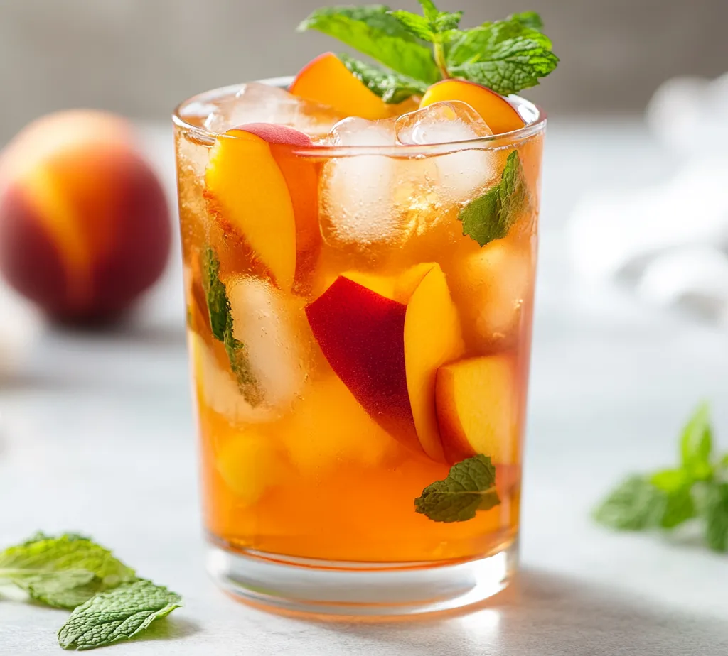 Honey Ginger Peach Tea is the perfect beverage to enjoy during the warm summer months, offering a refreshing twist that quenches your thirst while delighting your taste buds. This tea seamlessly combines the sweet, juicy flavor of ripe peaches with the zesty warmth of ginger, creating a symphony of flavors that are both invigorating and rejuvenating. The addition of honey not only enhances the sweetness but also brings with it a touch of natural goodness that balances the tea beautifully.