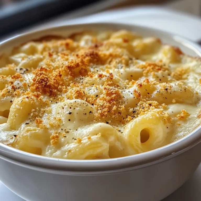 Explore the rich and indulgent world of comfort food with the Ultimate Cheesy Baked Macaroni and Cheese. This classic dish combines creamy textures with a robust flavor profile, ensuring that every bite is a delightful experience for cheese lovers. Whether you are preparing a cozy family dinner or impressing guests at a gathering, this baked macaroni and cheese is sure to become a beloved staple in your culinary repertoire. The creamy, cheesy sauce enveloping perfectly cooked elbow macaroni delivers a warm, personal welcome with each serving, making it a perfect choice for gatherings or quiet nights at home.