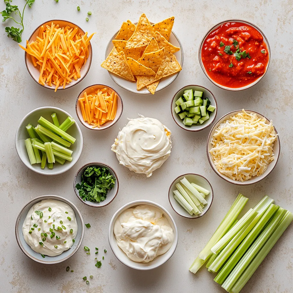 Delve into the world of appetizers with the irresistible Spicy Buffalo Ranch Chicken Dip Extravaganza. This tantalizing dip combines the robust flavors of spicy buffalo sauce and cool ranch dressing, creating a perfect balance for gatherings and parties. Whether you’re hosting a game night or a casual get-together, this dish will keep everyone coming back for more.