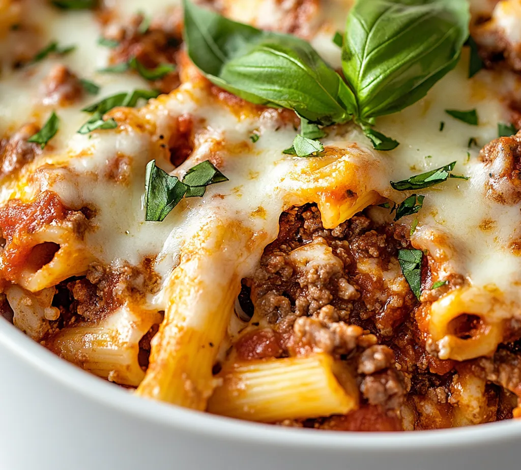 Slow Cooker Baked Ziti is the epitome of comfort food, with layers of tender pasta enveloped in a rich, cheesy tomato sauce. This dish perfectly balances flavors and textures, offering a delightful combination of savory meat, creamy cheese, and the aromatic essence of herbs. Whether you're hosting a family gathering, enjoying a cozy dinner at home, or preparing a meal for a busy week, this baked ziti recipe fits the bill beautifully.