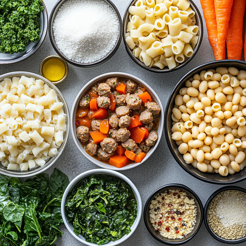 In the world of comforting dishes, few can compete with a hearty soup that warms the soul. This Hearty Ditalini Pasta and Sausage Soup showcases the delightful fusion of tender pasta, flavorful Italian sausage, and a medley of fresh vegetables. The dish is not only satisfying to eat but also offers a perfect balance of flavors that can brighten even the gloomiest of days. Whether it's a chilly evening or a quick weeknight dinner, this recipe promises to deliver satisfaction in every bowl.