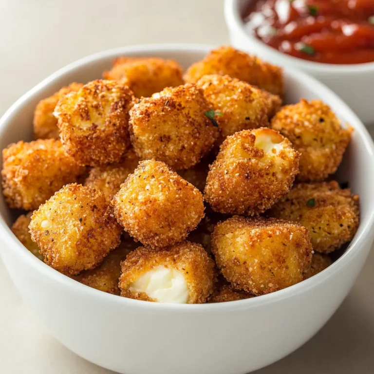 Exploring the joys of cooking at home can lead to delightful discoveries, and homemade Cheesy Mozzarella Bites Delight is no exception. This recipe combines gooey mozzarella cheese with a crispy, golden exterior, making it a perfect appetizer or snack. These cheesy morsels are not just simple to make but also wonderfully satisfying to eat, thanks to their rich flavors and crunchy texture.
