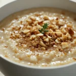 The cozy embrace of a warm bowl of creamy Norwegian rice porridge, known as Risgrøt, evokes feelings of nostalgia and comfort. This traditional Scandinavian dish, often enjoyed during festive occasions, is celebrated for its simplicity and rich flavor. With its creamy texture and sweet undertones, Risgrøt serves as an ideal breakfast or dessert, bringing warmth to your table on chilly days or as a satisfying treat any time of year.