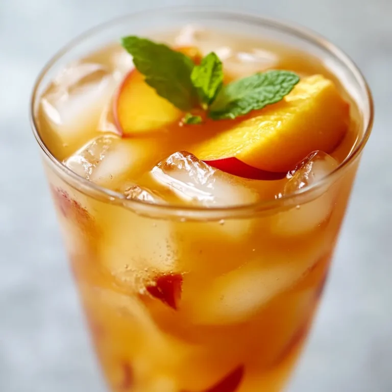 Honey Ginger Peach Tea is the perfect beverage to enjoy during the warm summer months, offering a refreshing twist that quenches your thirst while delighting your taste buds. This tea seamlessly combines the sweet, juicy flavor of ripe peaches with the zesty warmth of ginger, creating a symphony of flavors that are both invigorating and rejuvenating. The addition of honey not only enhances the sweetness but also brings with it a touch of natural goodness that balances the tea beautifully.
