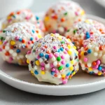 Understanding the allure of vibrant desserts, Celebration Funfetti Bites strike the perfect balance between whimsy and deliciousness. These delightful morsels are designed to bring a burst of color and sweetness, making them a beloved choice for celebrations of all kinds. Their colorful appearance, light texture, and sweet flavor make them an ideal treat for birthday parties, holiday gatherings, or just a casual afternoon delight.