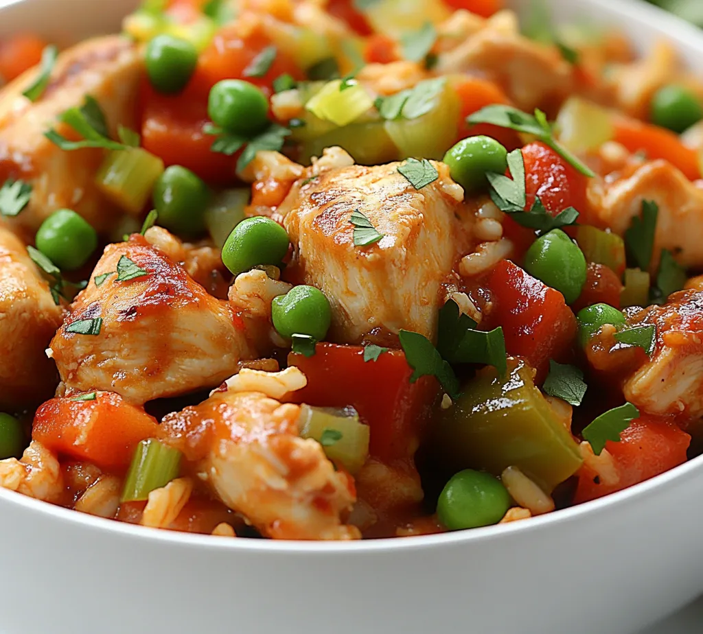 Explore the vibrant and flavorful world of Zesty Chicken Jambalaya Extravaganza, a scrumptious dish that combines tender chicken, aromatic vegetables, and spices for an unforgettable meal. This one-pot dish captures the essence of Cajun cooking, making it perfect for family dinners or gatherings. With its rich flavors and enticing aroma, this jambalaya is not just food; it’s an experience that brings joy to the table.