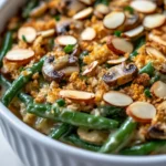 This wholesome green bean casserole from scratch is the perfect embodiment of comfort food, bringing together a medley of fresh ingredients to create a rich and savory dish. Unlike the traditional versions loaded with canned soups, this recipe celebrates the natural flavors and textures of fresh green beans, mushrooms, and aromatic vegetables. The result is a delightful casserole that is both hearty and healthy, making it an ideal choice for family dinners or holiday gatherings.