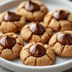 Peanut Butter Blossom Cookies are a delightful treat that perfectly combines the rich, nutty flavor of creamy peanut butter with the sweet surprise of a melted chocolate kiss in the center. These cookies have grown immensely popular over the years, especially around the holidays, thanks to their playful and inviting appearance. They evoke warm memories of baking with loved ones, making them a cherished recipe handed down through generations.