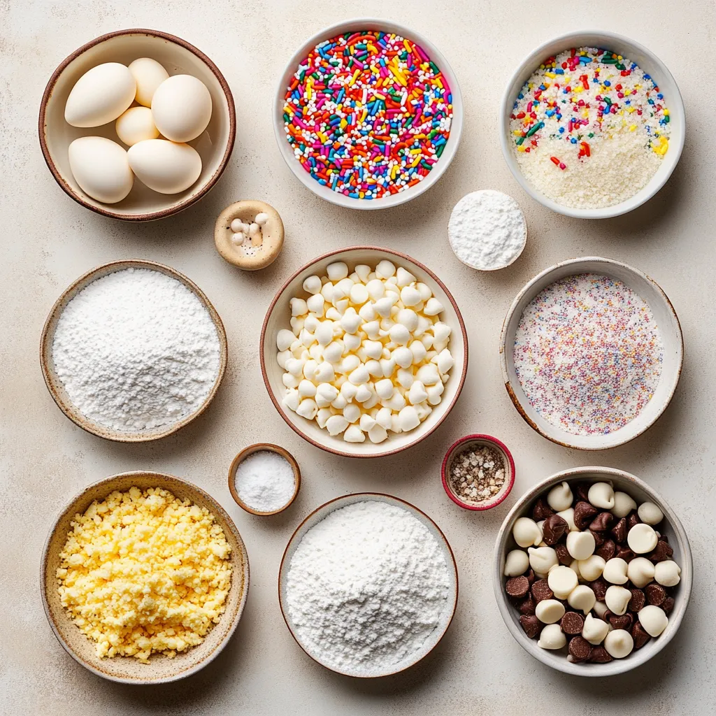 Understanding the allure of vibrant desserts, Celebration Funfetti Bites strike the perfect balance between whimsy and deliciousness. These delightful morsels are designed to bring a burst of color and sweetness, making them a beloved choice for celebrations of all kinds. Their colorful appearance, light texture, and sweet flavor make them an ideal treat for birthday parties, holiday gatherings, or just a casual afternoon delight.