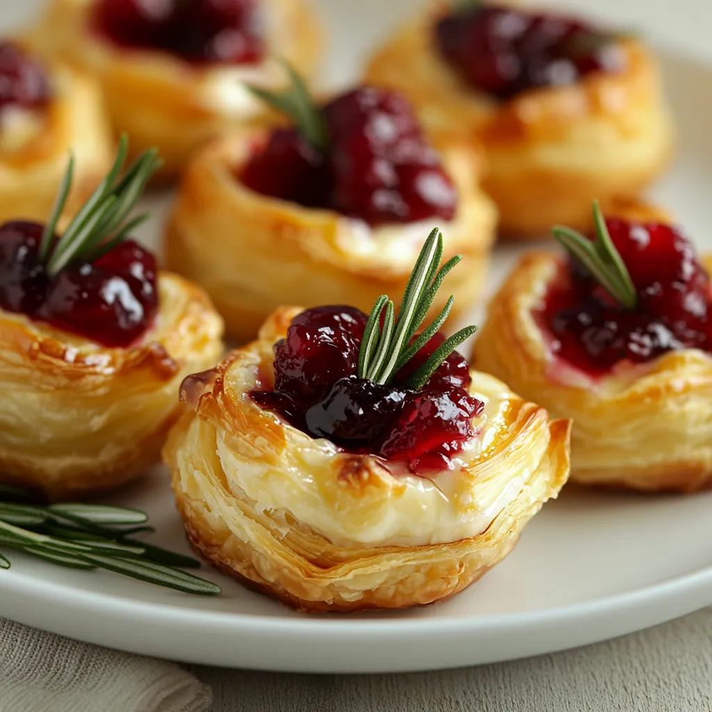 The perfect appetizer can set the tone for any gathering, and nothing captivates quite like Cranberry Brie Bites. These delectable bites unite creamy Brie cheese and tangy cranberry sauce, wrapped in a flaky puff pastry that is both impressive and easy to prepare. These bites are the epitome of elegance and simplicity, creating an enticing dish that showcases a perfect blend of flavors. The sweet and tart notes of cranberry sauce balance beautifully with the rich, buttery Brie, providing an enticing treat that is sure to delight every palate.