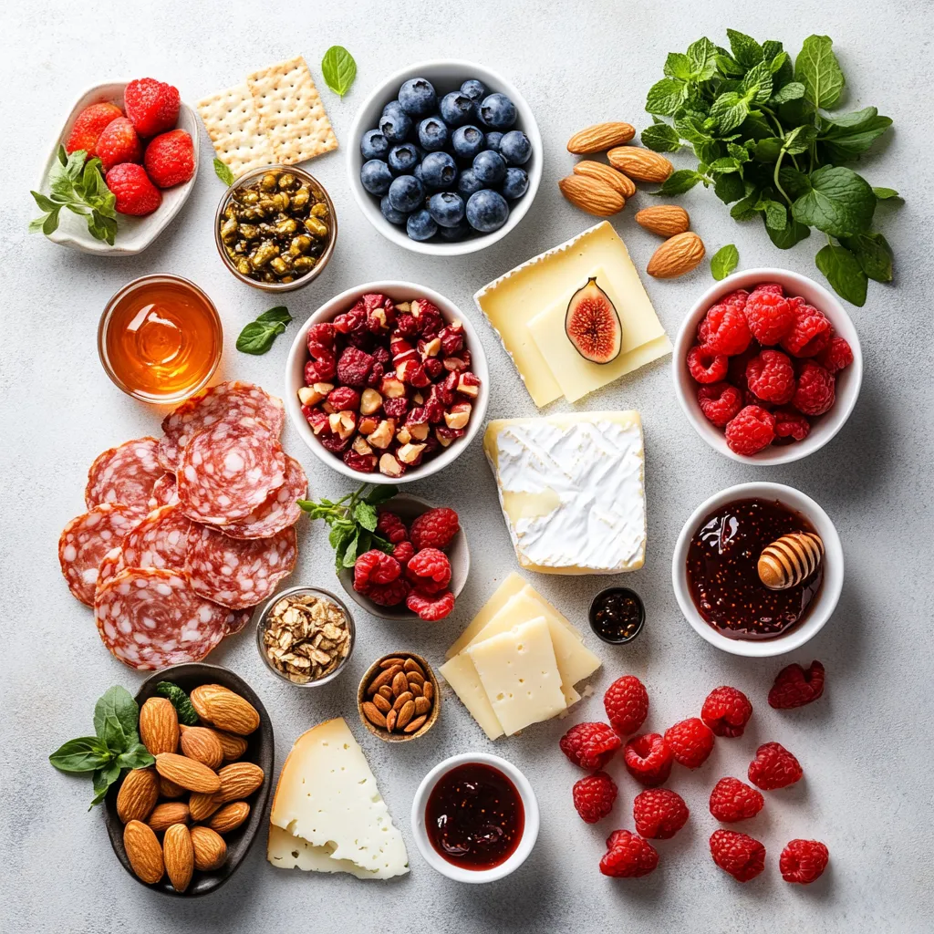 The Stars and Stripes Charcuterie Board is a delightful and festive display that captures the essence of celebration, making it perfect for gatherings, holidays, and special occasions. This vibrant arrangement marries a variety of fresh fruits, assorted cheeses, and savory cured meats into a visually appealing representation of the American flag. Not only does it please the eye, but it also offers a harmony of flavors that appeals to a wide range of palates.