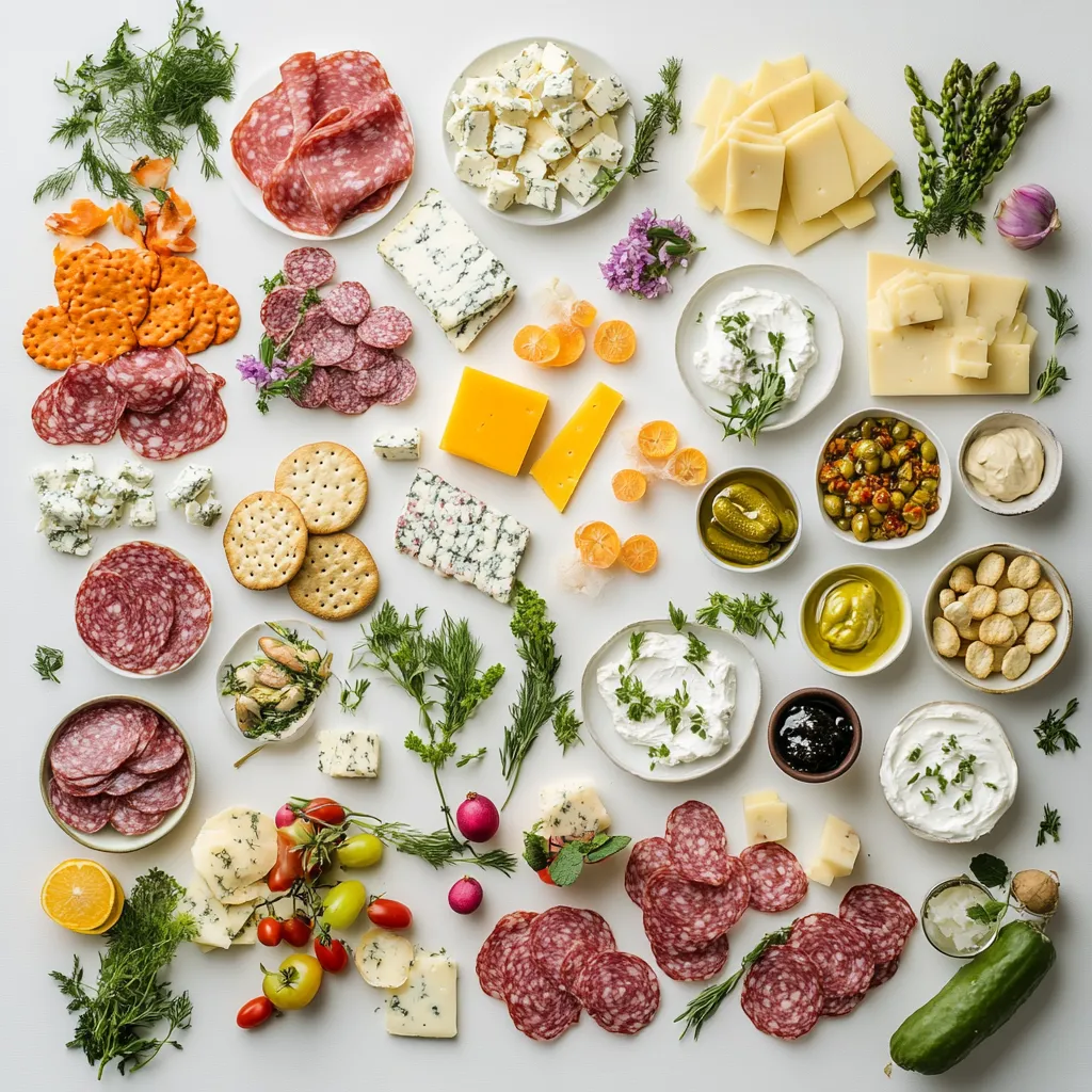 Explore the art of assembling a stunning Floral Charcuterie Board with Meat Blossoms. This delightful recipe combines savory deli meats, creamy cheese spreads, and fresh fruits, all presented beautifully for a visually captivating appetizer or snack. It showcases the ideal balance of flavors and textures, making it perfect for gatherings, parties, or any special occasion. With its attractive presentation and diverse elements, this charcuterie board invites creativity and personalization, allowing you to impress your guests and create an inviting atmosphere.