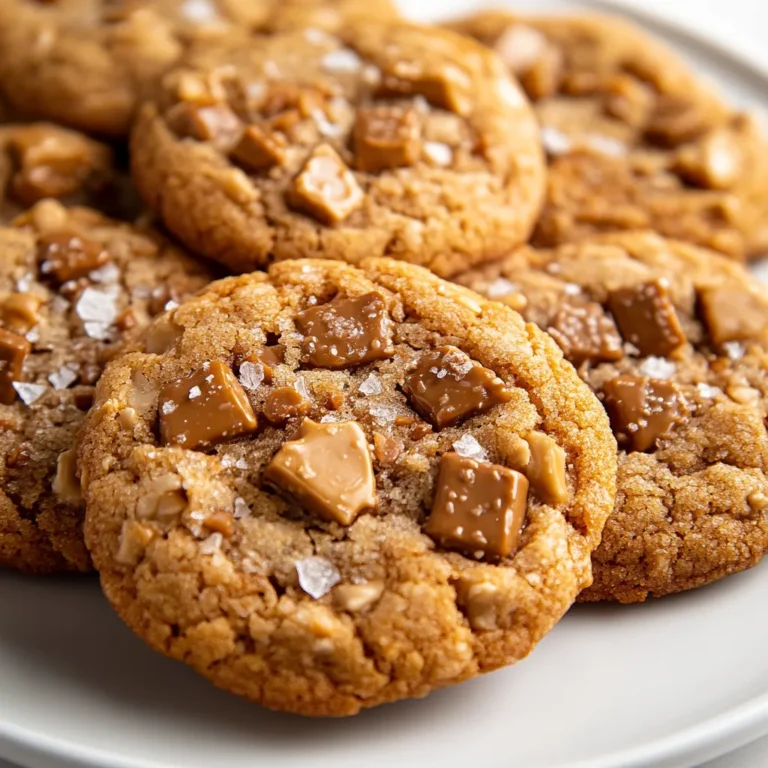 The allure of freshly baked cookies fills the air with warmth and joy, especially when they come with a delightful crunch and rich flavor. Toffee Crunch Delight Cookies are a perfect balance of sweet and salty, with the irresistible addition of toffee bits that melt in your mouth. These cookies blend buttery sweetness with the crunchy goodness of toffee, making them an instant favorite for cookie lovers.