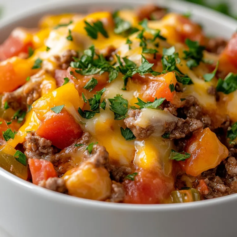 Understanding the essence of comfort food often leads us to hearty, satisfying meals that evoke nostalgia and warmth. Hobo Casserole exemplifies this ethos, blending ingredients that not only nourish but also delight the palate. The rich combination of savory ground beef, colorful vegetables, creamy soup, and melted cheese encased in tender baked potatoes creates a dish that is both fulfilling and incredibly delicious. This recipe is perfect for bringing families together around a warm meal, inviting laughter and storytelling over a comforting feast.