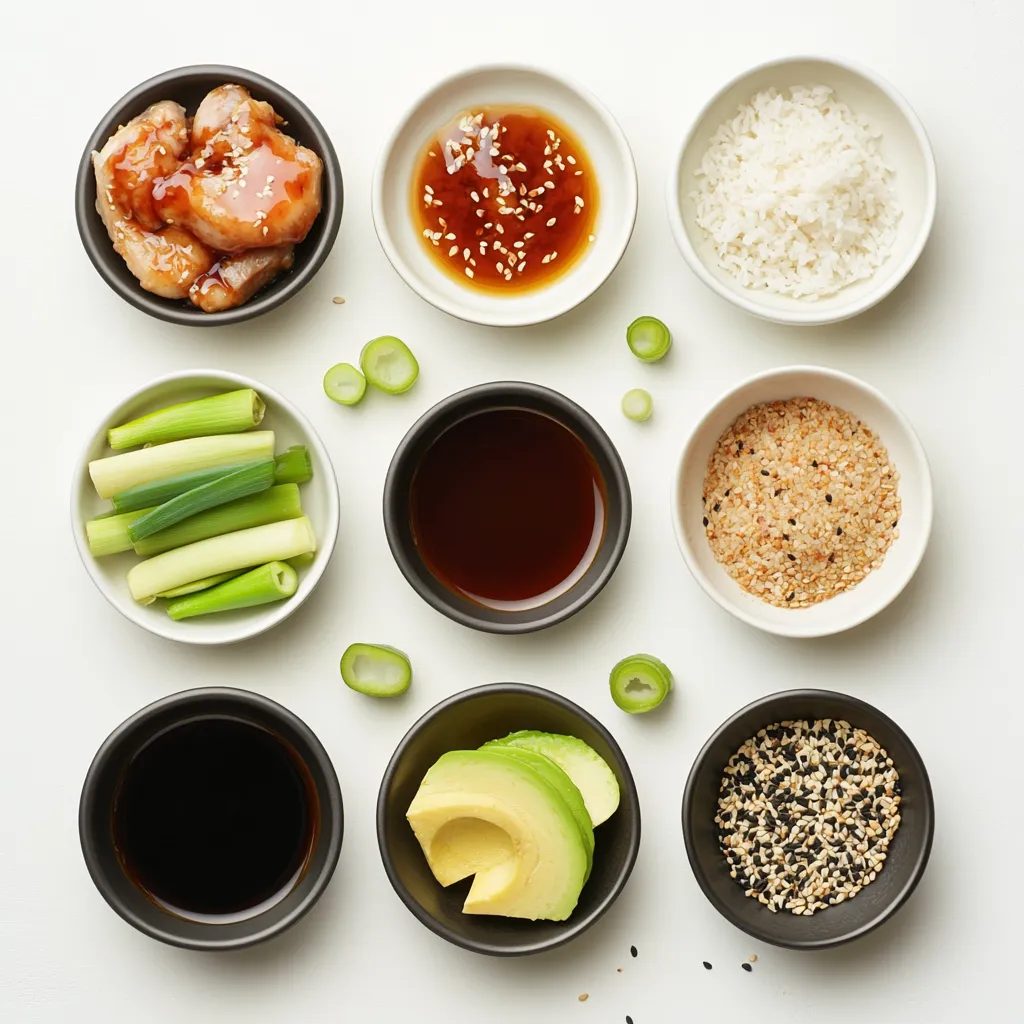 Exploring the vibrant fusion of flavors in Teriyaki Chicken and Avocado Rice Stacks, this article delves into a delightful dish that beautifully combines savory and creamy ingredients for a satisfying meal. The juicy, marinated chicken thighs pair harmoniously with the creamy texture of avocado, while the jasmine rice serves as a perfect canvas that holds all these flavors together. Each bite of the stack offers a contrast of textures, with the crunch of sesame seeds and green onions contrasting against the creaminess of the avocado and the tenderness of the chicken.