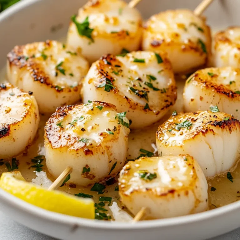 Understanding the allure of seafood dishes, garlic butter scallop skewers stand out for their exquisite flavor and elegant presentation. This recipe combines fresh sea scallops with a zesty garlic butter marinade to create a mouthwatering dish perfect for any gathering. The rich, buttery notes meld seamlessly with the bright taste of lemon and aromatic garlic, making them an exceptional choice for both casual barbecues and sophisticated dinner parties.