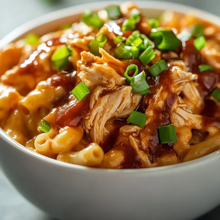 BBQ Chicken Macaroni and Cheese in the Slow Cooker is a comforting dish that perfectly marries the smoky and tangy flavors of barbecue with the creamy, cheesy goodness of macaroni and cheese. This recipe offers an effortless solution for families seeking a hearty meal without the fuss of elaborate cooking. Slow cooking enhances flavors, allowing the ingredients to meld together beautifully, making each bite a delightful experience.