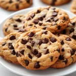 Chewy chocolate chip cookies are a beloved classic that brings joy to both bakers and cookie lovers alike. Their perfect combination of a soft, tender center and slightly crispy edges makes them an irresistible treat. Whether you’re baking for a family gathering, a casual get-together, or simply to indulge yourself, these cookies will undoubtedly bring smiles to all who savor them. There’s something magical about the aroma that fills your kitchen as they bake, filling the air with the nostalgic scent of melting chocolate.