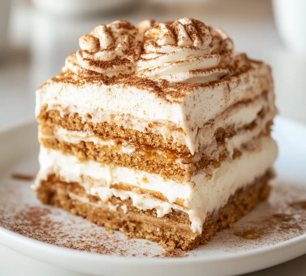 The Churro Cinnamon Sugar Icebox Cake combines the indulgent flavors of churros with the creamy texture of an icebox cake, making it a perfect dessert for any occasion. This no-bake treat is not only easy to prepare but also delivers a delightful balance of sweetness and spice that will leave your taste buds dancing. Layers of graham cracker crust, fluffy cinnamon-infused whipped cream, and rich dulce de leche come together to create a dessert that is both visually appealing and incredibly satisfying.