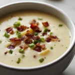 There's something undeniably comforting about a warm bowl of potato soup, especially during the colder months. This creamy rustic potato soup is the epitome of cozy comfort food, designed to warm both your body and soul. The smoothness of the heavy cream melded with the rich flavors from the bacon, herbs, and cheese comes together to create a dish that is not only delicious but also incredibly satisfying. Whether you're hosting a family gathering, having friends over for a casual dinner, or simply seeking solace in a bowl of homemade goodness, this potato soup is sure to deliver.