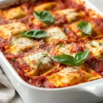 Million Dollar Ravioli Casserole is a delightful dish that brings together the comforting elements of Italian cuisine into one hearty meal. With layers of tender ravioli, flavorful Italian sausage, and a blend of rich cheeses, this casserole is not only indulgent but also a satisfying option for both family dinners and gatherings. It’s a fantastic way to celebrate the richness of cheese combined with the robust flavors of sausage and marinara, creating a symphony of tastes and textures that will delight every palate.